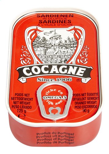 COCAGNE sardines à l'huile d'olive
