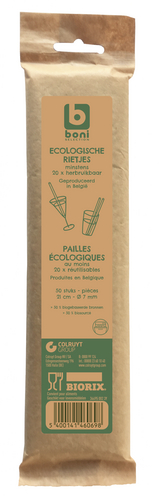 BONI rietjes eco re-use BIORIX
