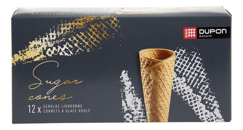 DUPON cornets glace roulés