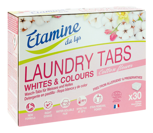 ETAMINE DU LYS Tab.Blanc&Coul.coton