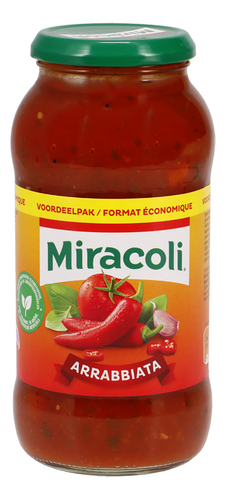 MIRACOLI sauce pâtes arrabbiata