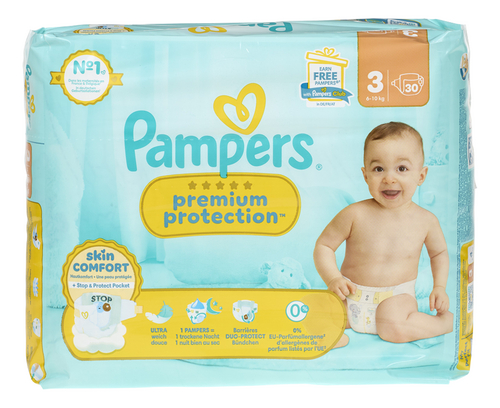 PAMPERS luiers prem.prot. m3 6-10kg