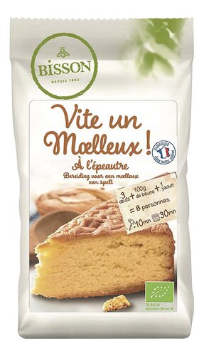 BISSON Gâteau à l'épautre mix Bio