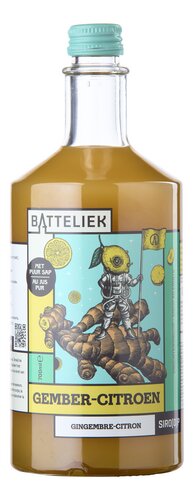BATTELIEK sirop gingembre-citron