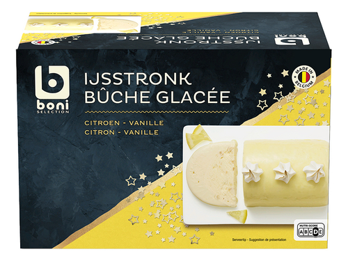 BONI Bûche glacée Citron Vanille