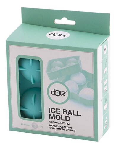 DOTZ moule à glaçons boules bleu