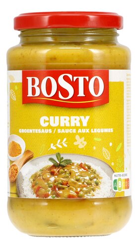 BOSTO Sauce Aux Légumes Au Curry