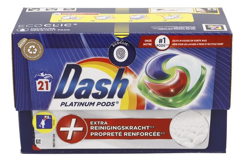 Dash Platinum Pods Propreté Renforcée