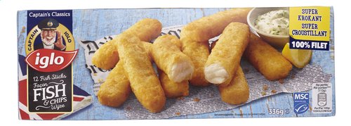 IGLO Crispy Fish Sticks 12st