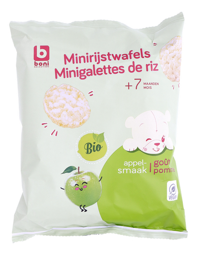 BONI Galettes de riz pomme Bio
