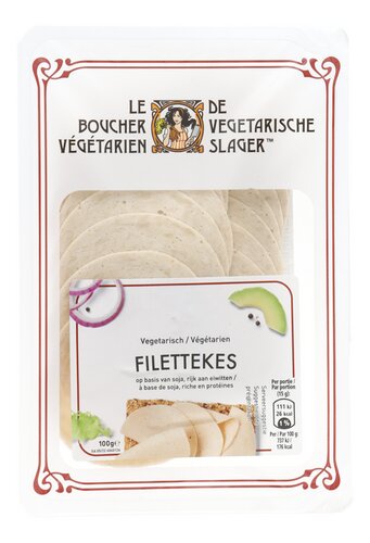 DE VEGETARISCHE SLAGER filettekes