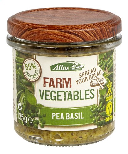 ALLOS veg. petits pois-basilic Bio