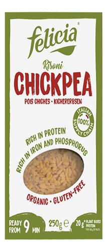 FELICIA Pasta Chickpea Risoni Bio