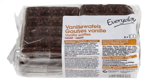 EVERYDAY gaufres vanille cocoa