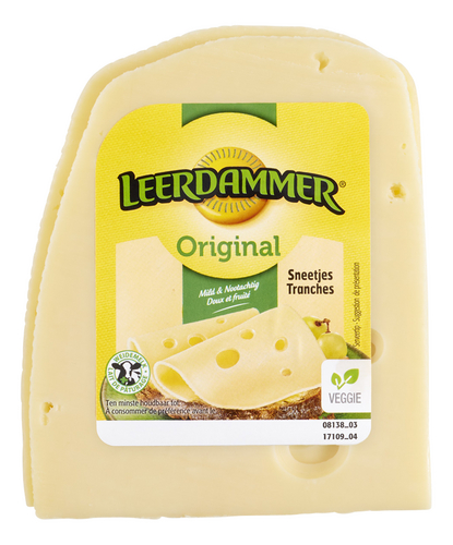 Leerdammer: Original sneetjes, mini filet en 4 andere