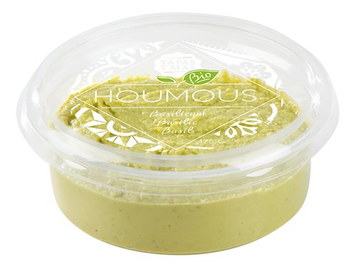 TAPAS Y MAS Hummus basilic Bio