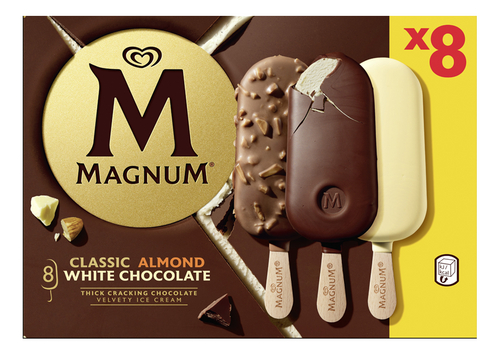 MAGNUM Classic Almond White 8st