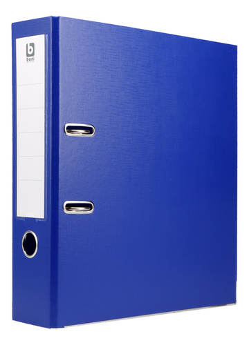 BONI classeur levier PP bleu A4 8cm