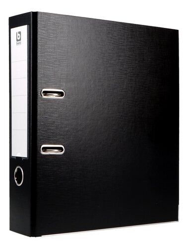 BONI classeur levier PP noir A4 8cm