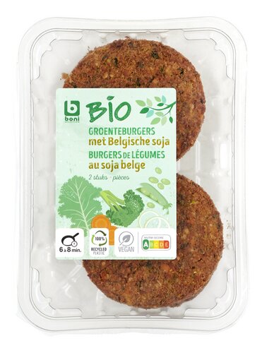 BONI PLAN'T Burger lég. Soja Bio