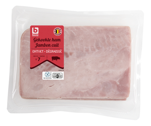 BONI ontvette ham glutenvrij