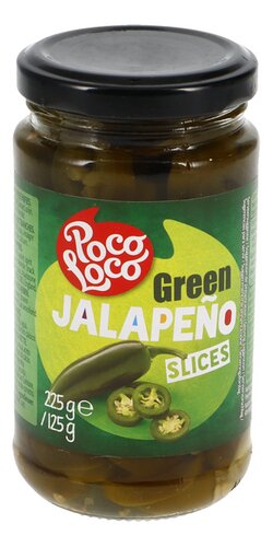 POCO LOCO jalapeños verts tranches