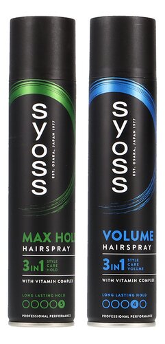 SYOSS haarspray max hold / volume