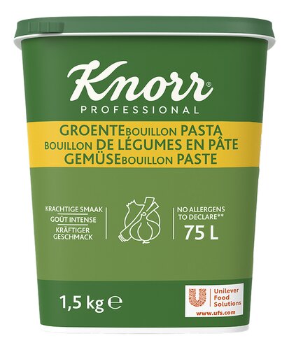 KNORR PROF. Bouill. Groente Pasta