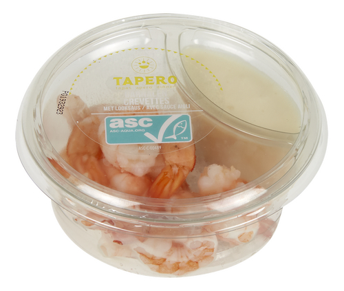 TAPERO Scampi sauce a l'ail