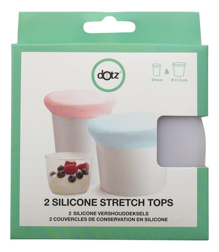 DOTZ Couv.conserv.Sil. Bl-rose 9+11,5cm