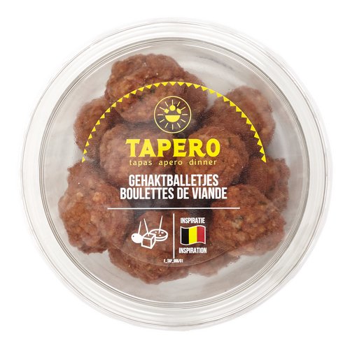 Tapero mini gehaktballetjes 150g