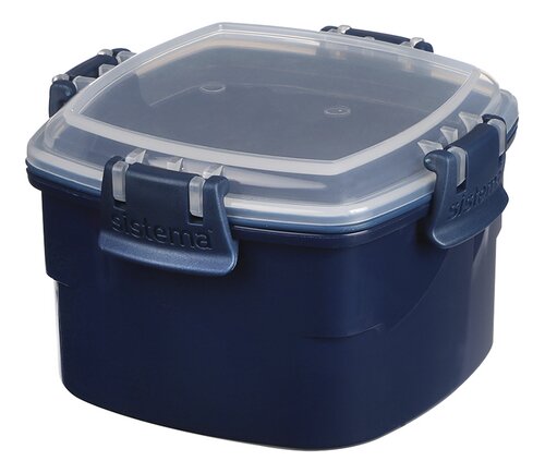 SISTEMA Renew snackdoos blauw 400ml