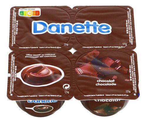 Crème dessert chocolat DANETTE