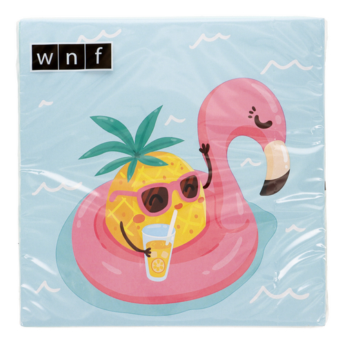 WNF flamingo band 33x33cm