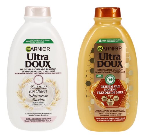 Ultra Doux Garnier shampoo honing/haver