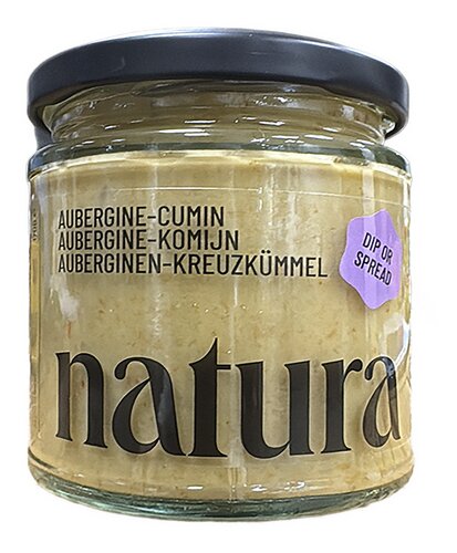 NATURA Spread aubergine Komijn Bio