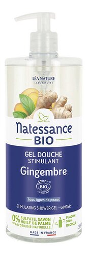 NATESSANCE gel de douche gingembre