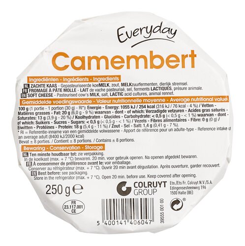 EVERYDAY camembert