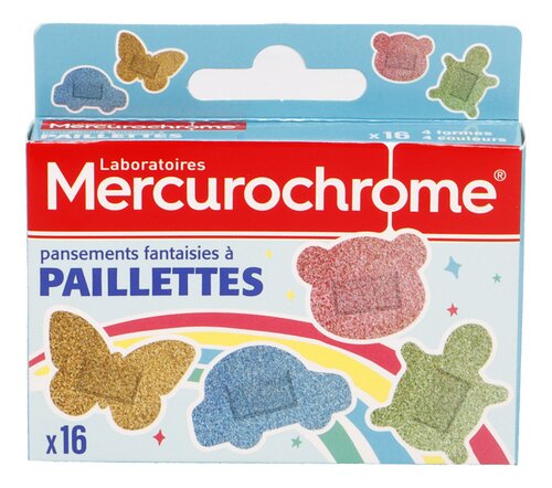 MERCUROCHROME pleister glitter