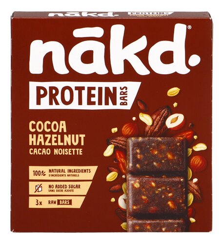 NAKD Barre énerg. Cacao Noisette