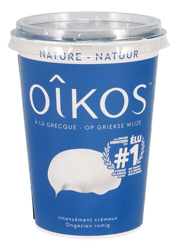 OIKOS Yaourt entier nature