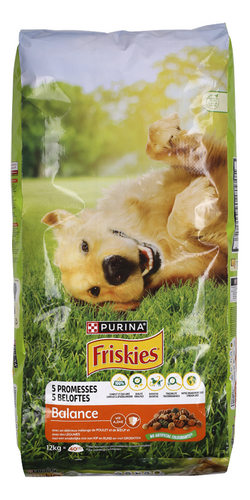 FRISKIES Balance hond kip & rund