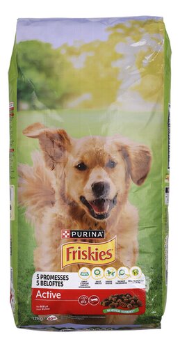 FRISKIES Volwassen hond Active Rund