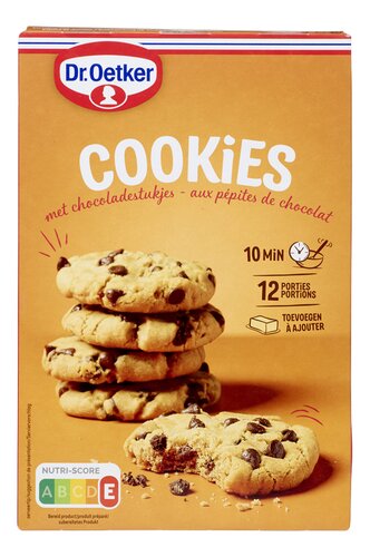 Dr.Oetker Coookies Chocoladestukjes