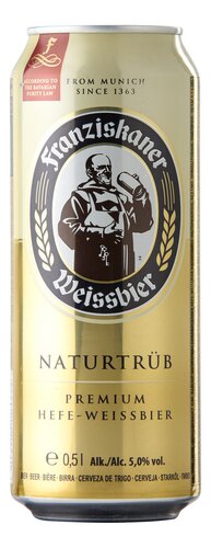 FRANZISKANER Weissbier 5% can