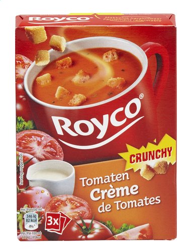 Crème de soupe Royco crème de soupe au poulet, crème de soupe au