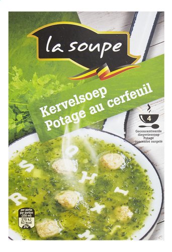 LA SOUPE Soupe cerfeuil