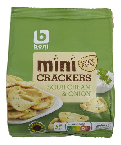 BONI mini crackers Sour Cr&Onion