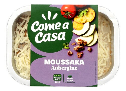 COME A CASA moussaka aubergine