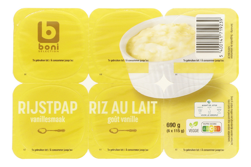 BONI Riz au lait Vanille